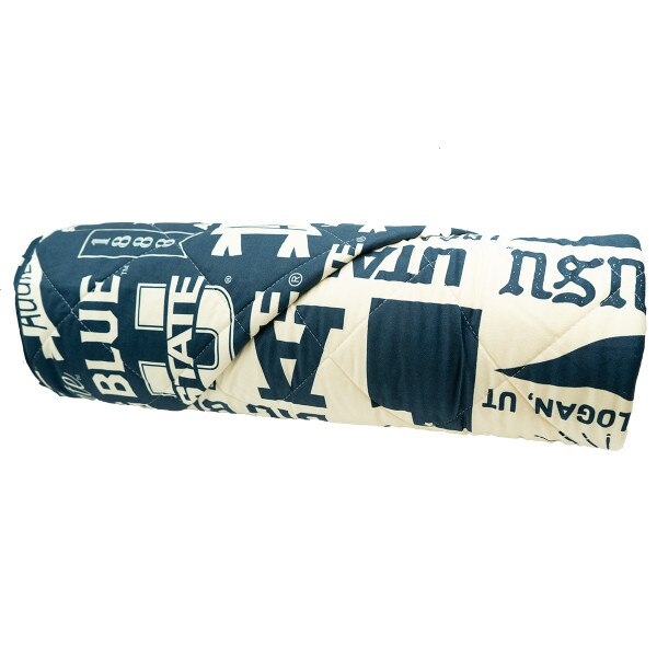 Utah State Quilted Reversible Blanket